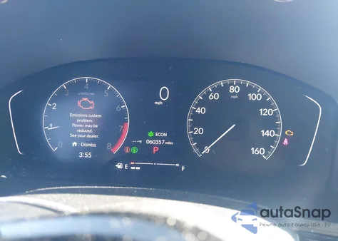 2022 Honda Civic Sport z USA, uszkodzony, nr VIN 2HGFE2F54NH551367